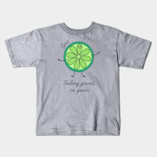 Kawaii lime Kids T-Shirt